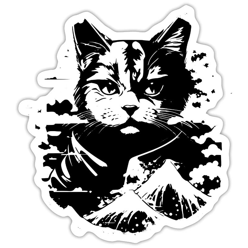 Look d’anime de chat