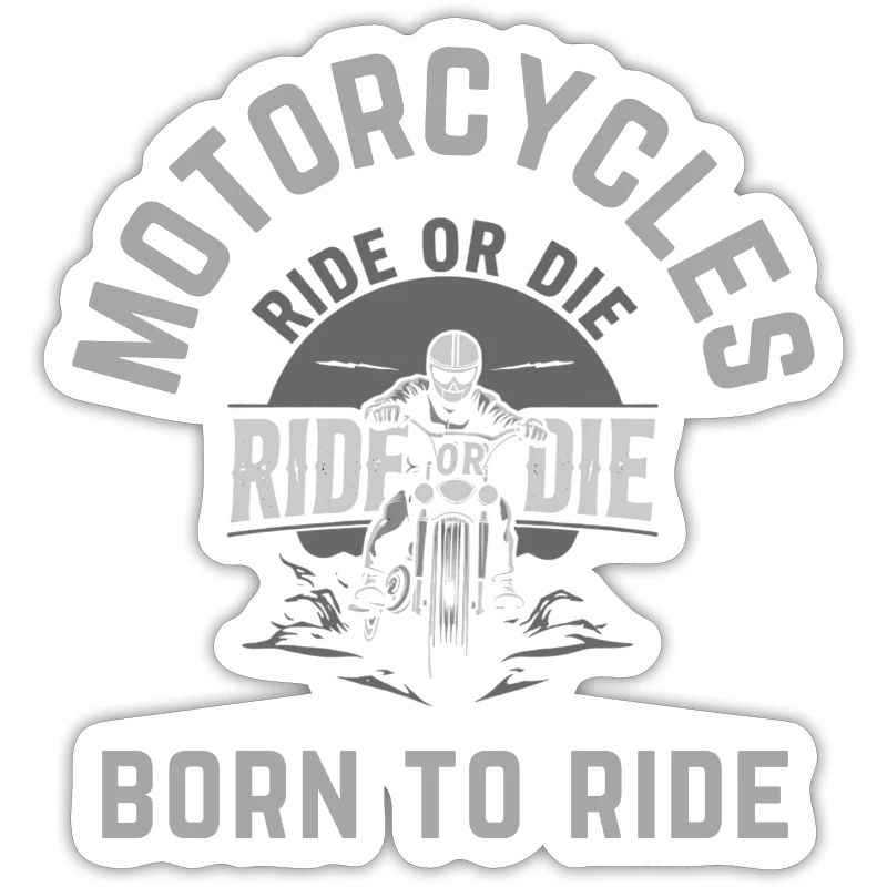 Motorradfahren oder sterben