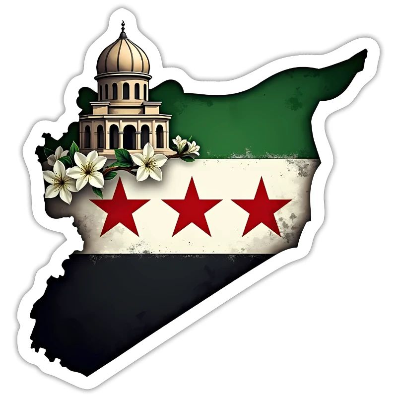 drapeau de la Syrie - Drapeau de la Syrie libre