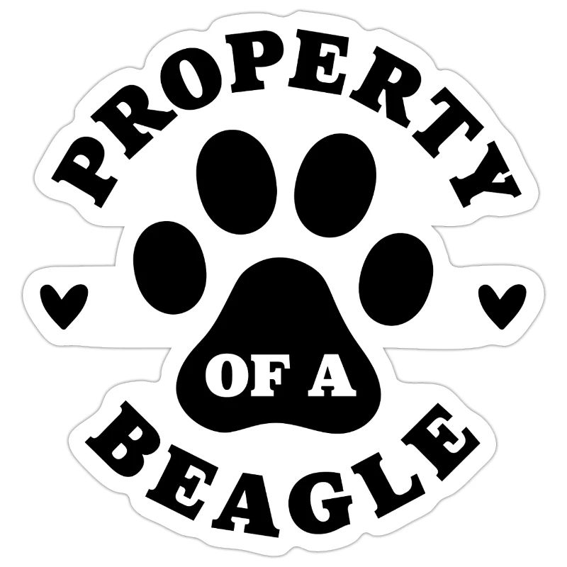 Eigentum eines Beagle