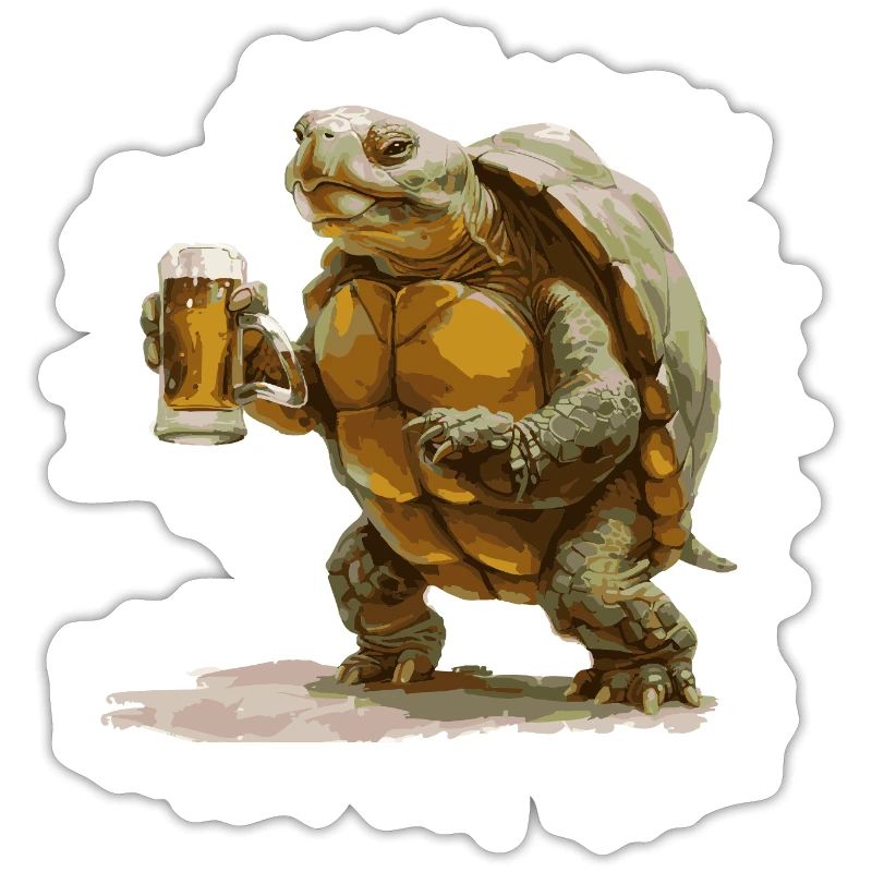 Turtle Beer Funny