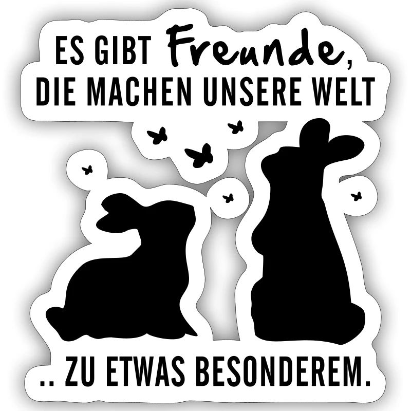 Freunde Hasen Leben