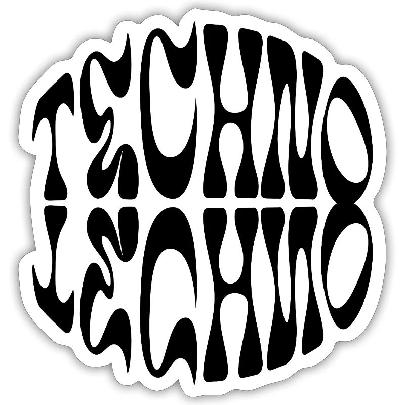 Conception de logo Techno liquid