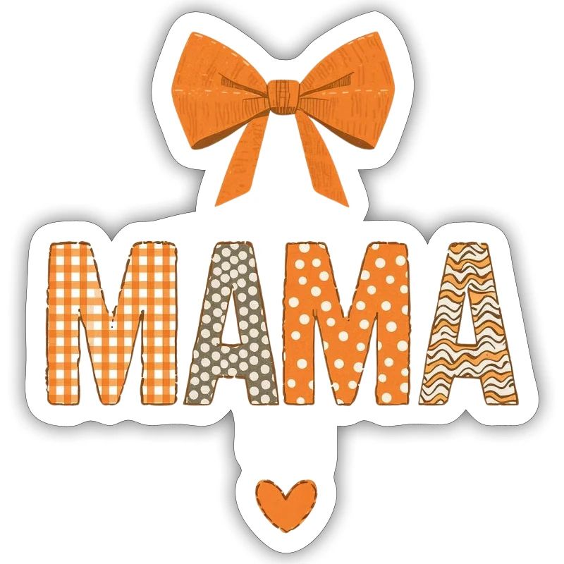 Orange Mom Patchwork Patterns