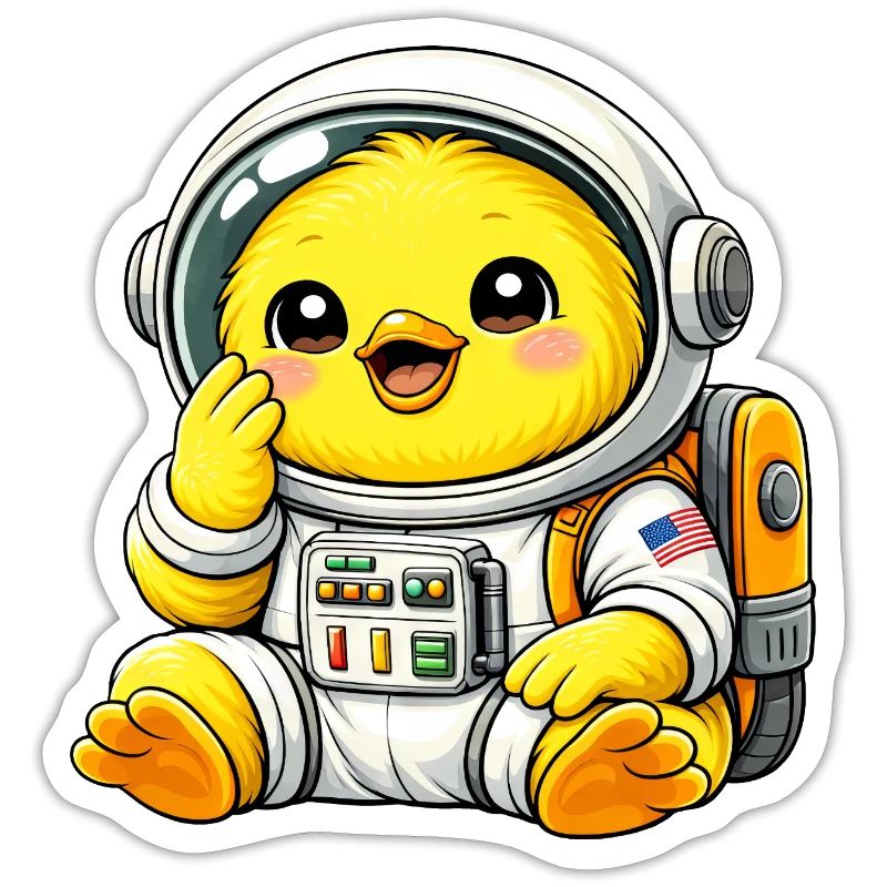 Poulet mignon, Astronaute, Exploratrice de l’Espace