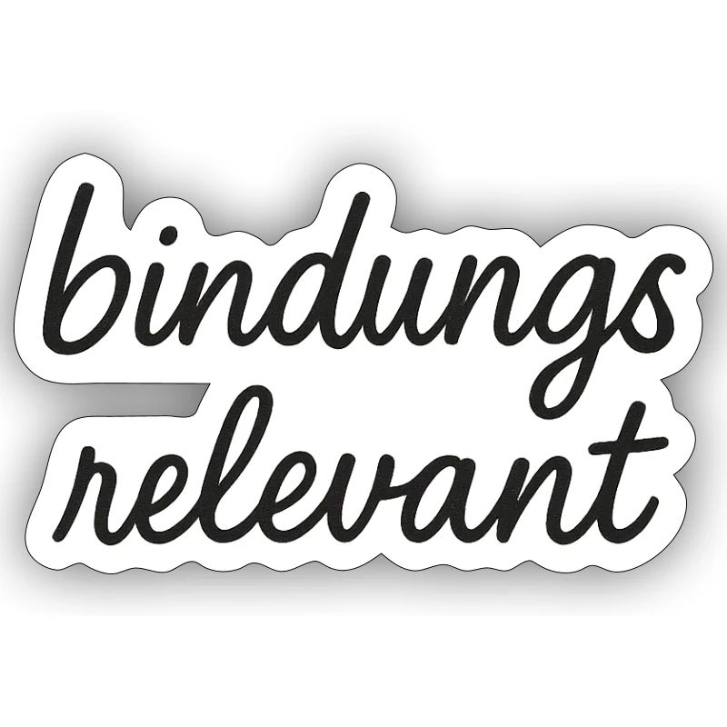 bindungsrelevant schwarz 