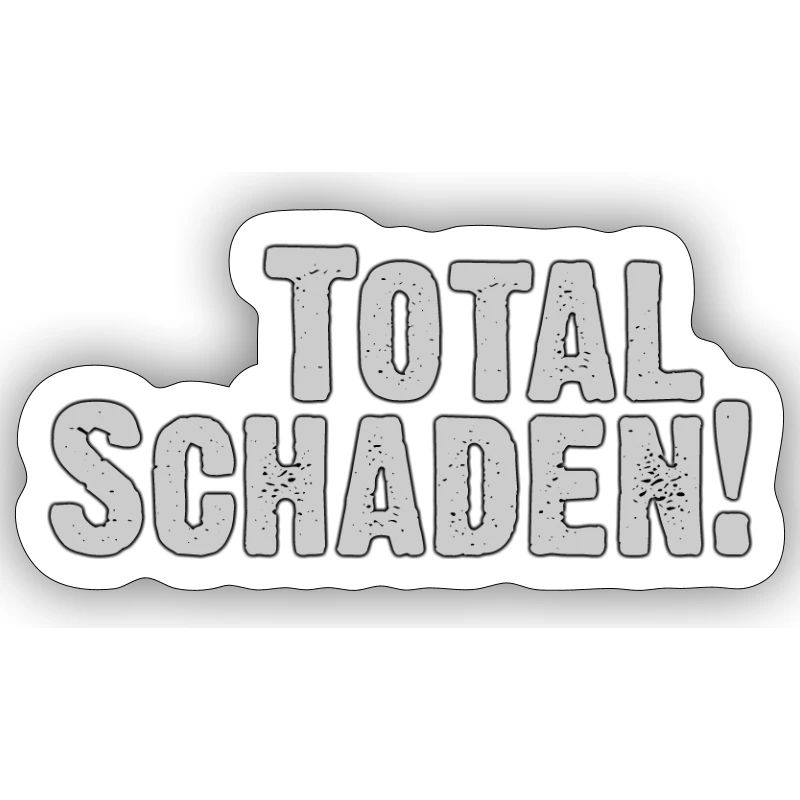 Total damage! Distressed Text