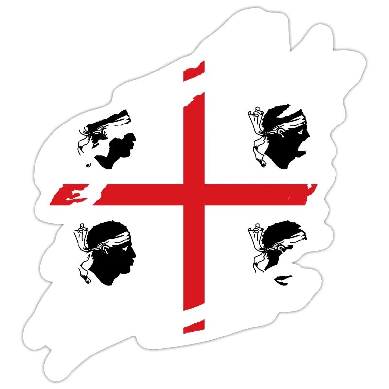 Drapeau de la Sardaigne Drapeau sarde Drapeau de la Sardaigne