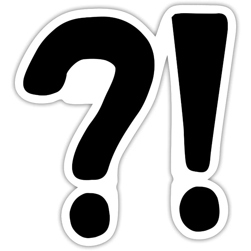 | point d’interrogation Point d’exclamation | icône | Confus