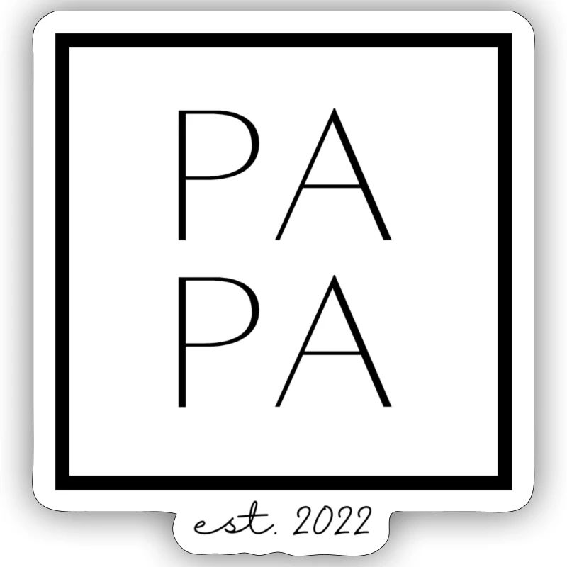 2022 gewordener oder auch established Vater (Papa)