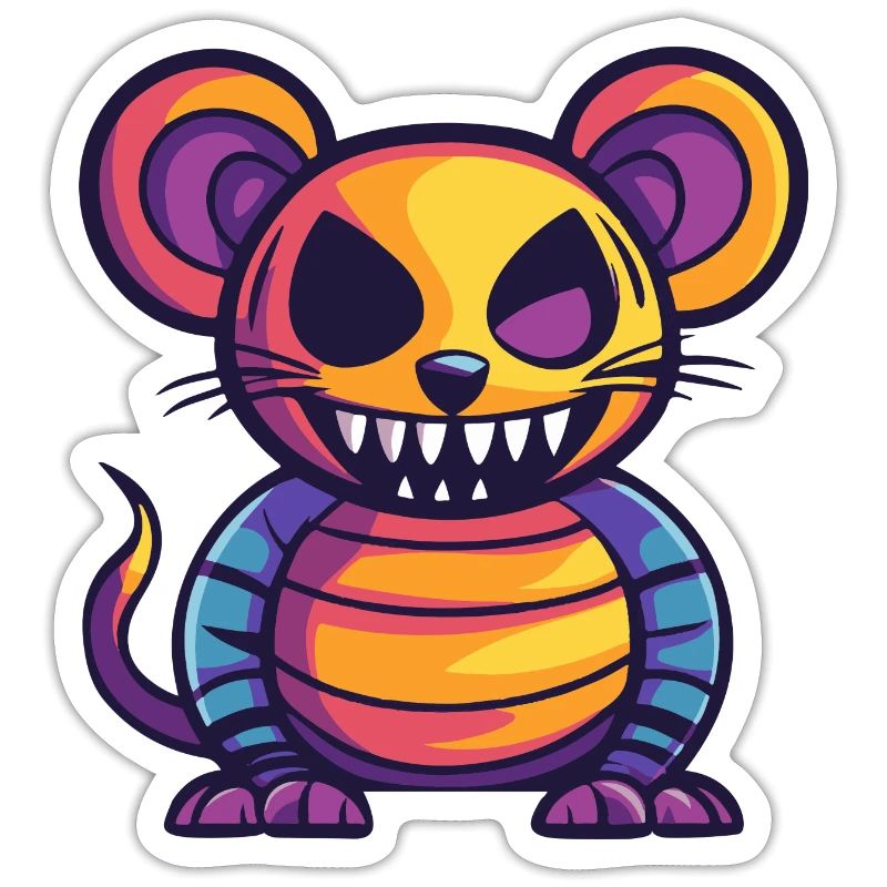 Mouse Halloween Comic Funny