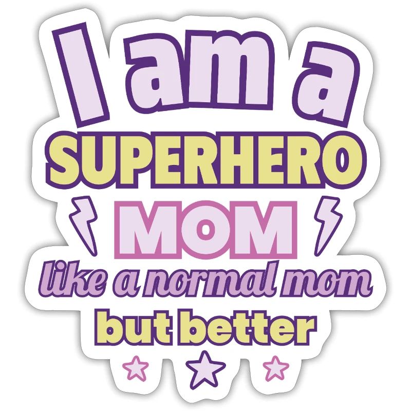 Mutter Superheldin, Muttertag Geschenk, Superheld