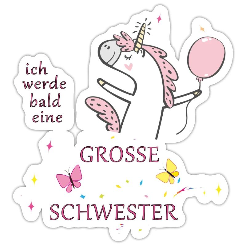 ich werde bald eine große Schwester