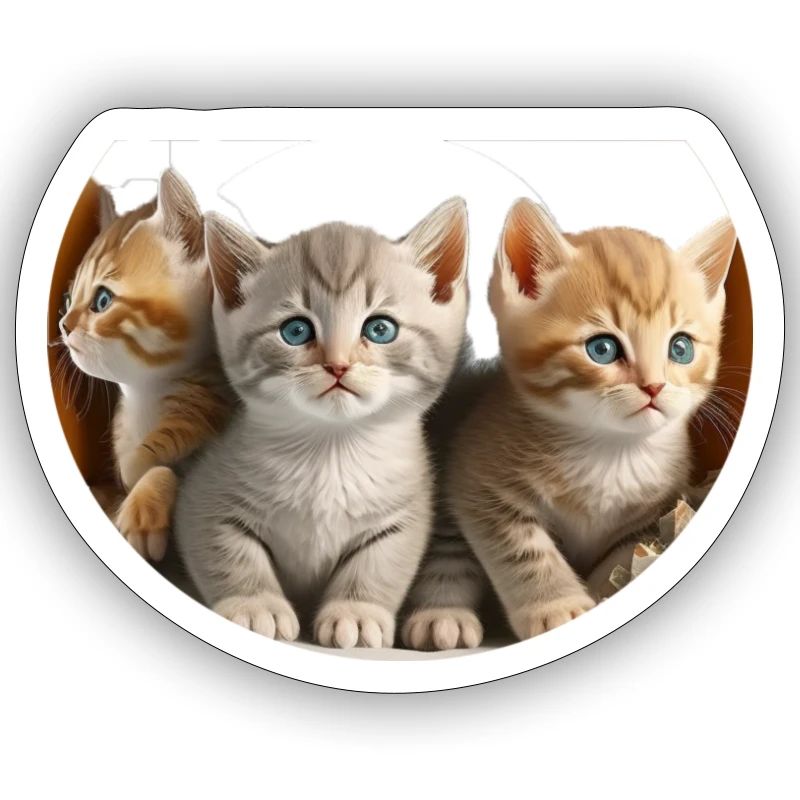 3 CHATONS ENSEMBLE - COMME C'EST MIGNON