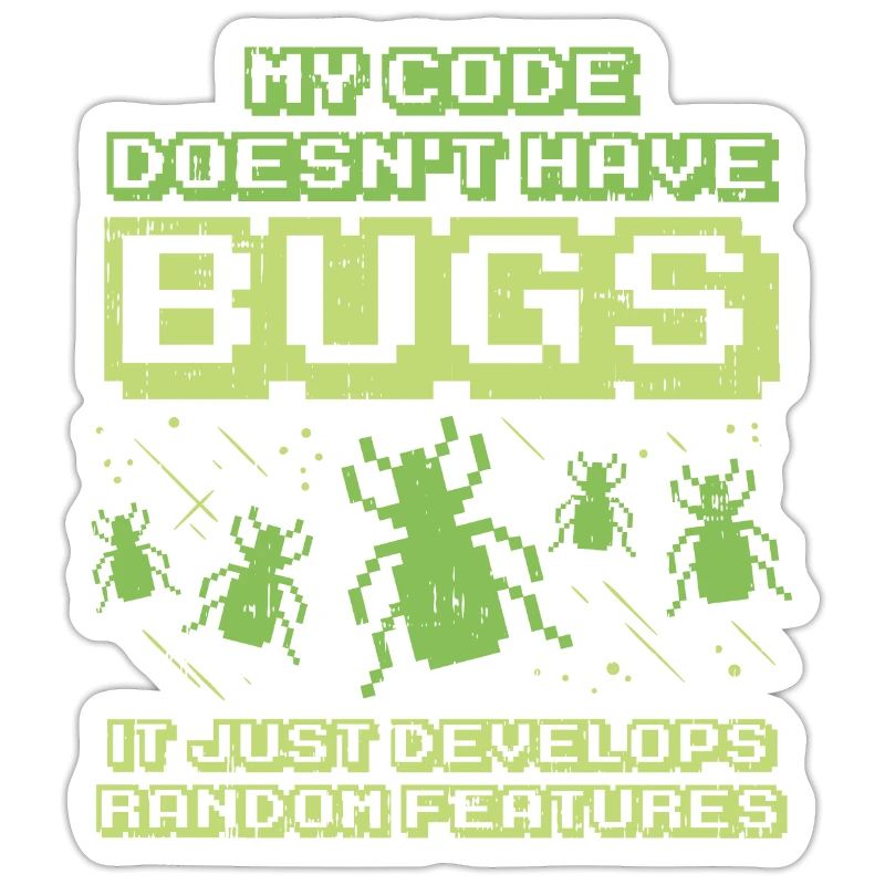 Code Bug Test Programmer Developer Developer