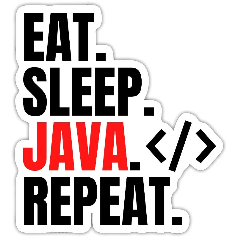 manger dormir java répéter