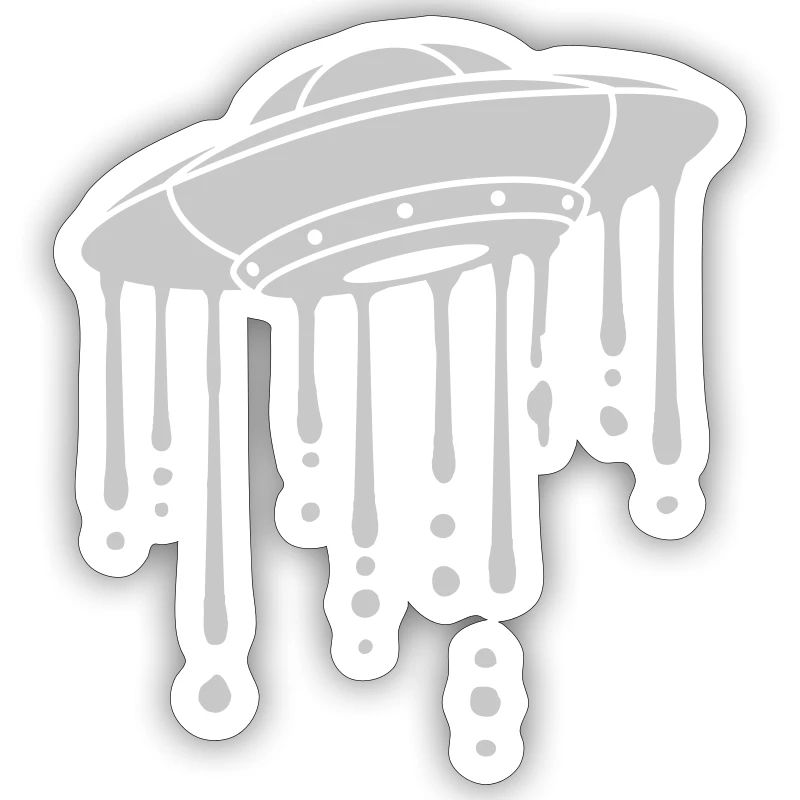 UFO Graffiti Drops Slime