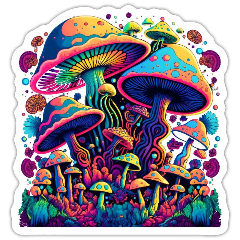champignon champignon champignons rétro