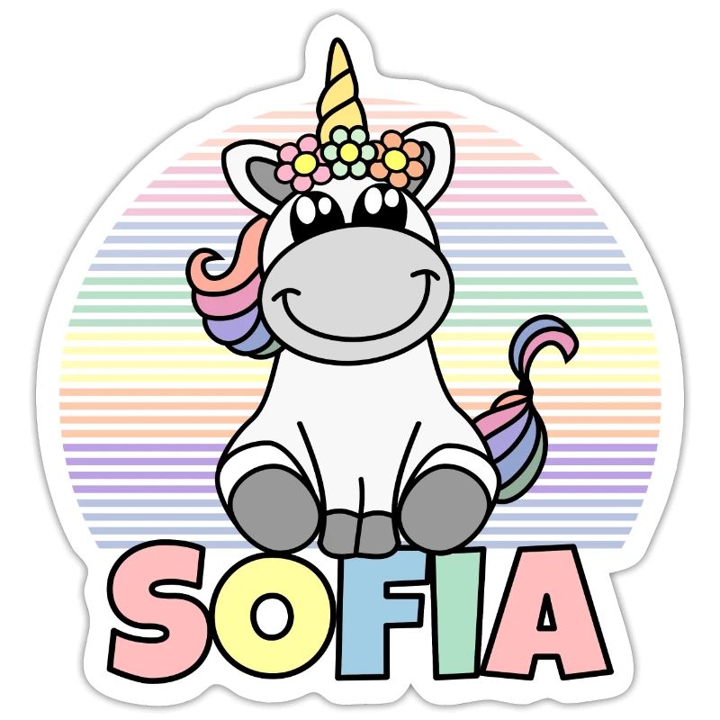 Nom de la licorne de Sofia