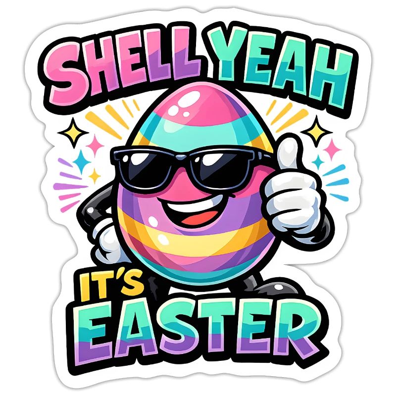 Shell Yeah It's Easter Ostern Spruch Hell yeah