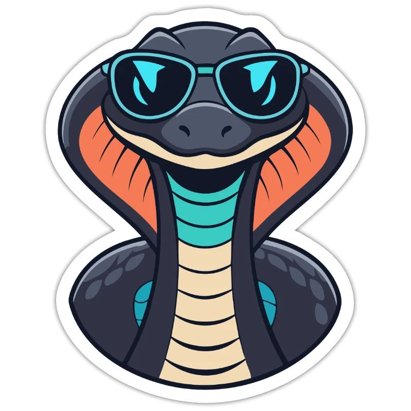 Cobra chic sunglasses