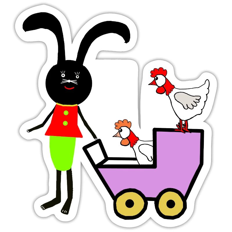 Rabbit Bunny Easter Chickens Kids