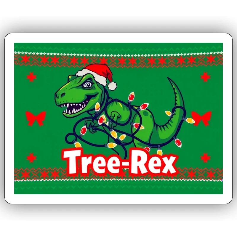 Tree Rex pour pull de Noël moche