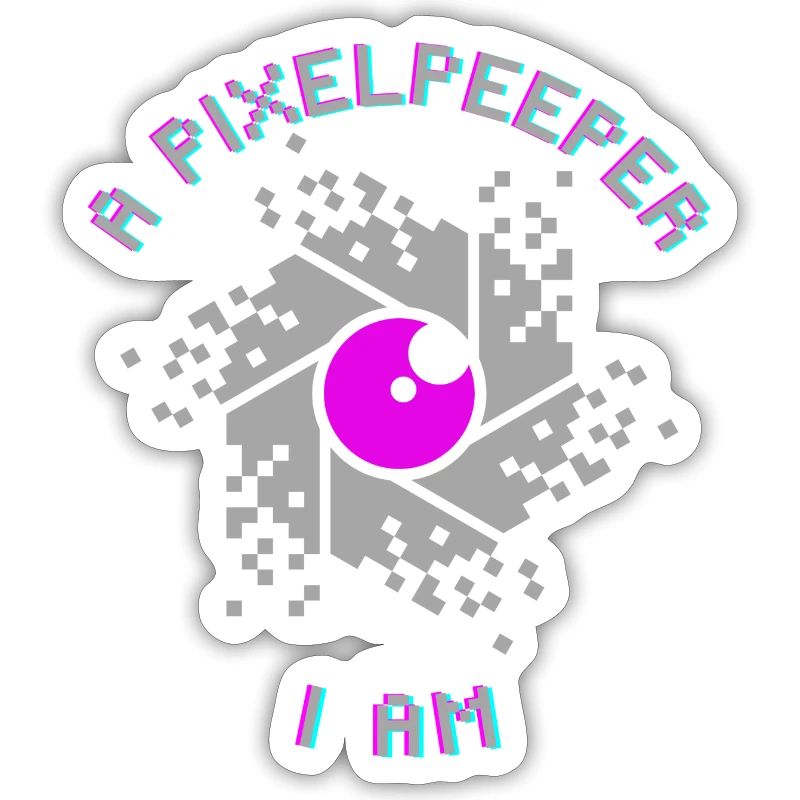 Ein Pixelpeeper, der ich bin