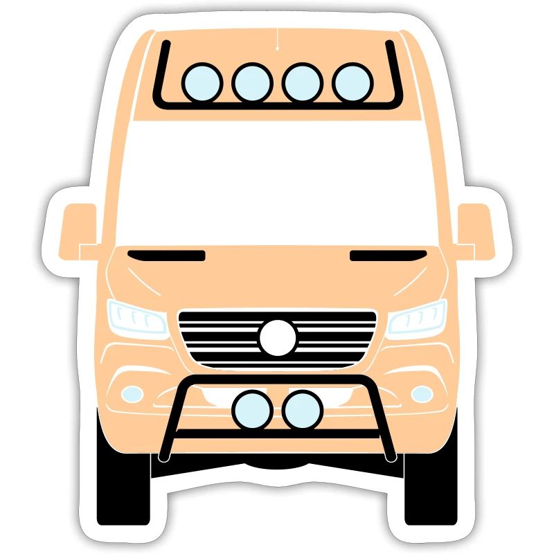 Sprinter W907 W910 front front 4x4 II headlights