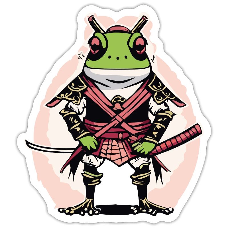 Frosch Samurai