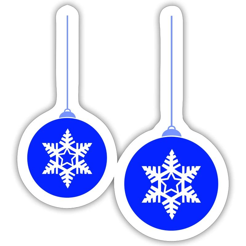 Weihnachtskugeln Stern