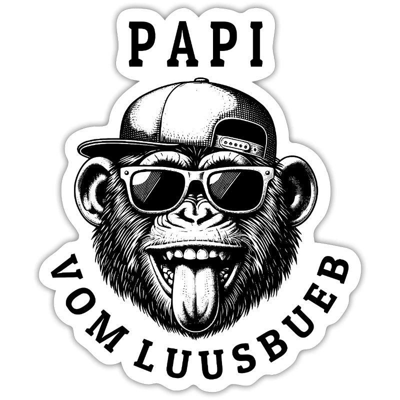 LUUSBUEBE PAPI - Cooler Affe