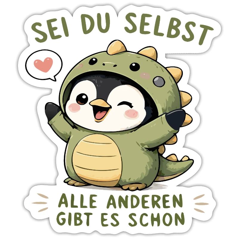Sei du selbst - Pinguin