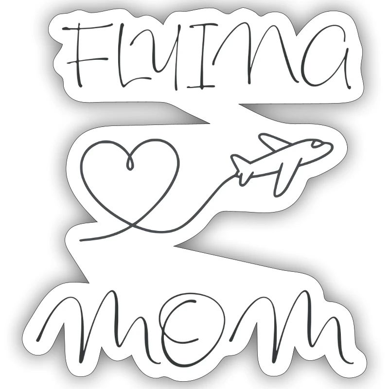 Flugbegleiter Mutter Geschenk 