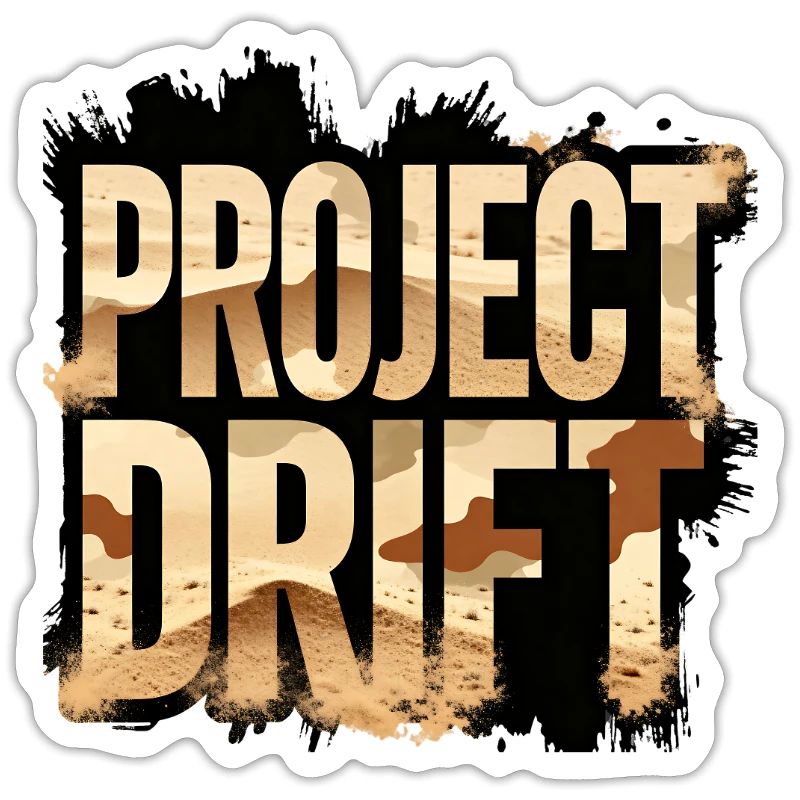 Déclaration de course de Camouflage du Projet Drift