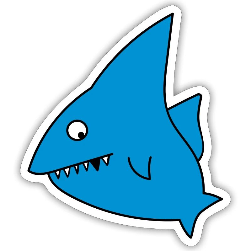 Funny shark