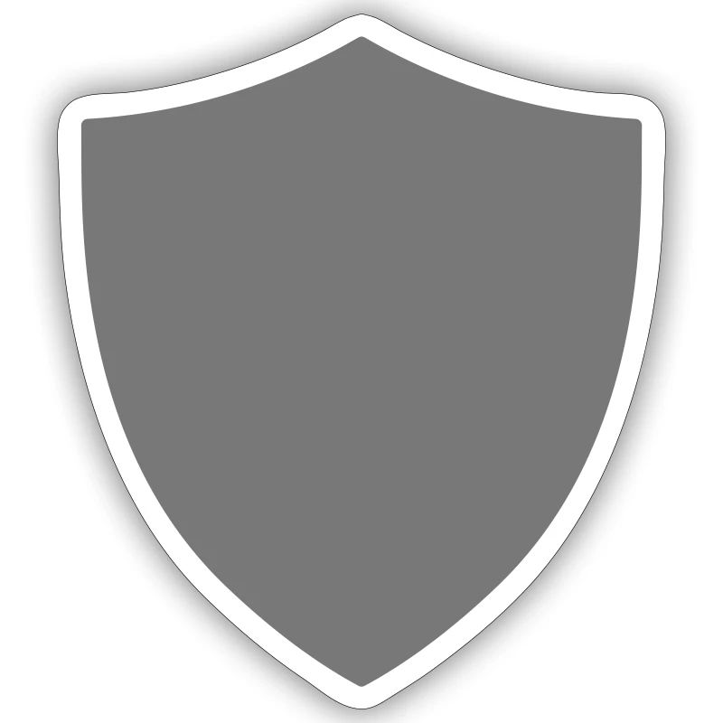 sécurité de forme de logo d’icône de bouclier