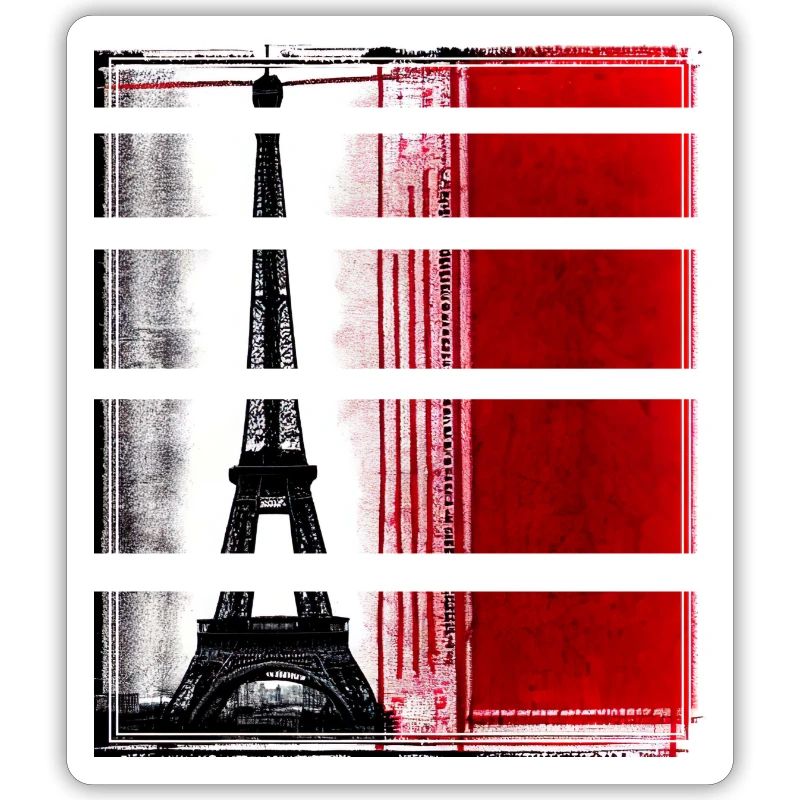 Paris Tour Eiffel Style Décontracté Moderne