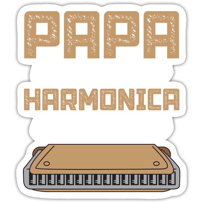 Papa est mon nom Harmonica est mon jeu