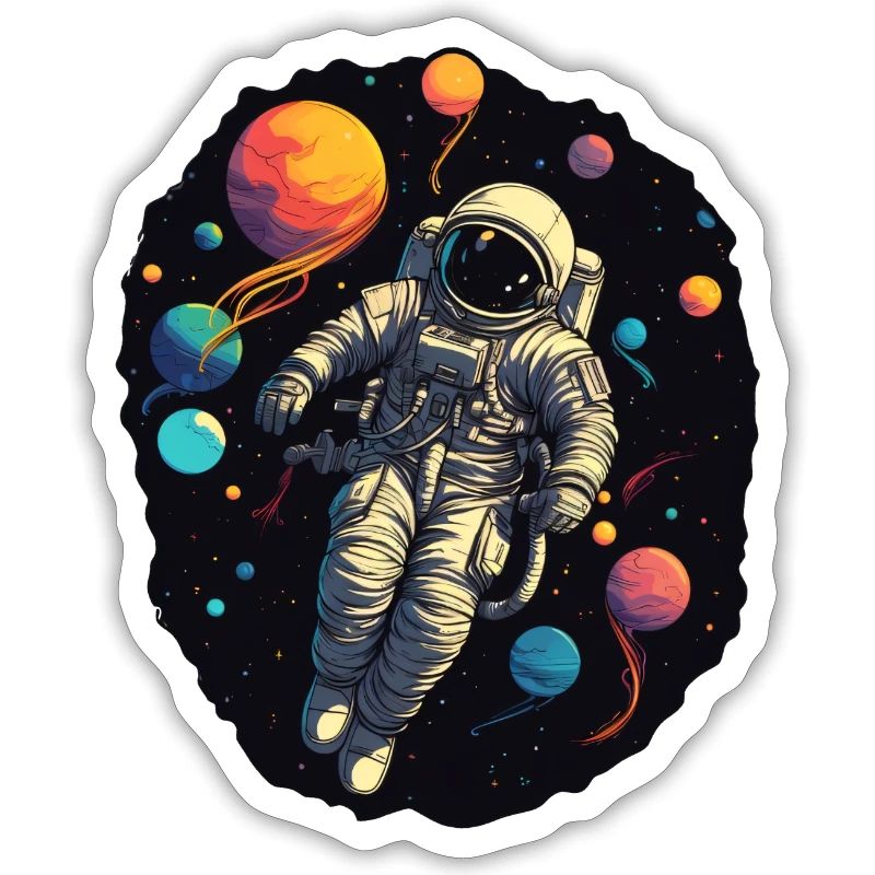 Astronaute dans l’espace