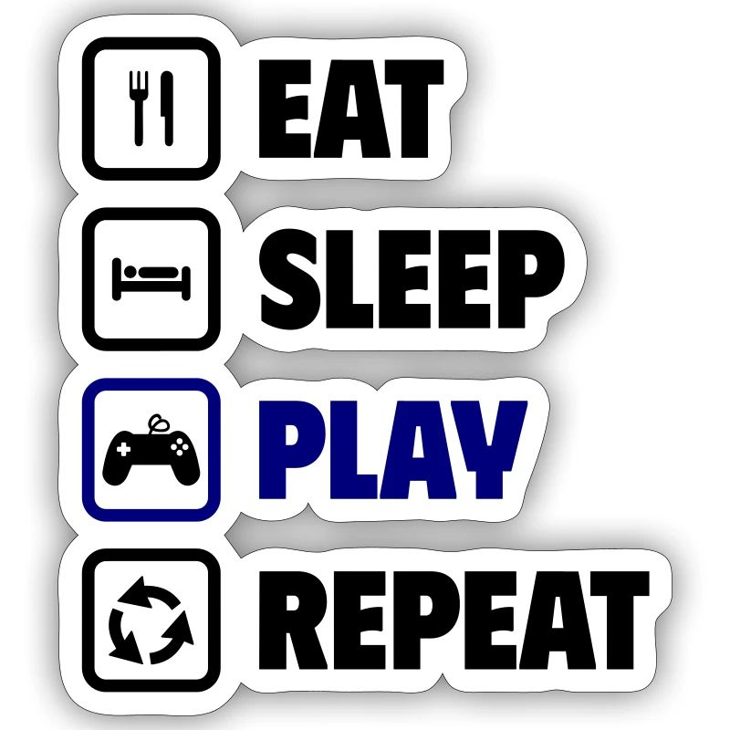 Manger, dormir, jouer, répéter