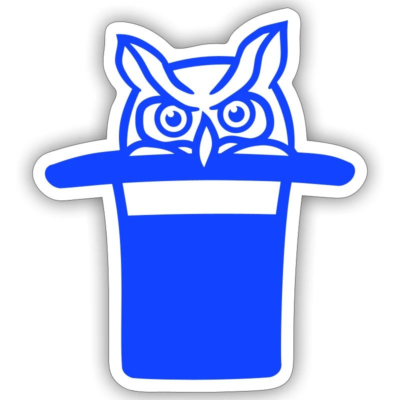 Owl Top Hat Wizard Magic Trick Magic Trick