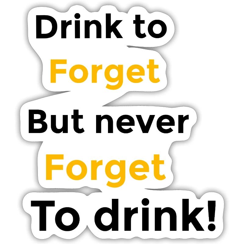 Forget – Minimalist Statement Design