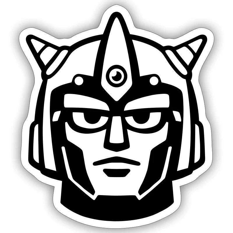 Doomforge Robot Face Helmet