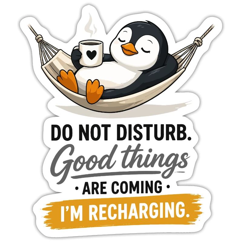 Penguin Recharging Hammock