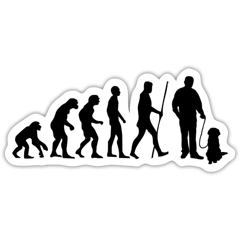 Evolution propriétaire avec le chien comme un cadeau