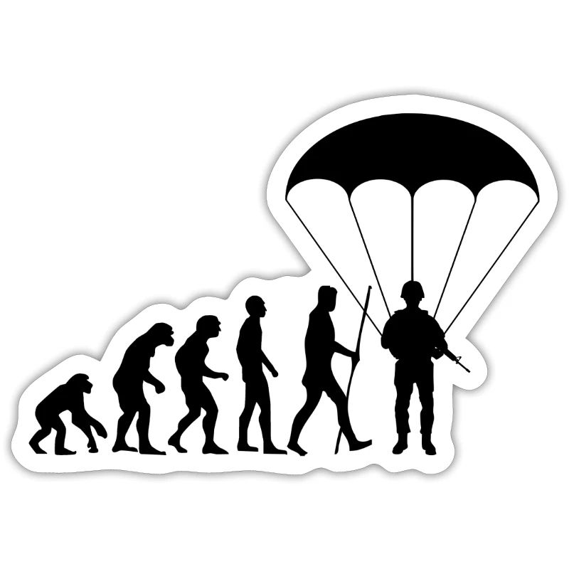 Evolution Fallschirmjäger Fallschirmspringer