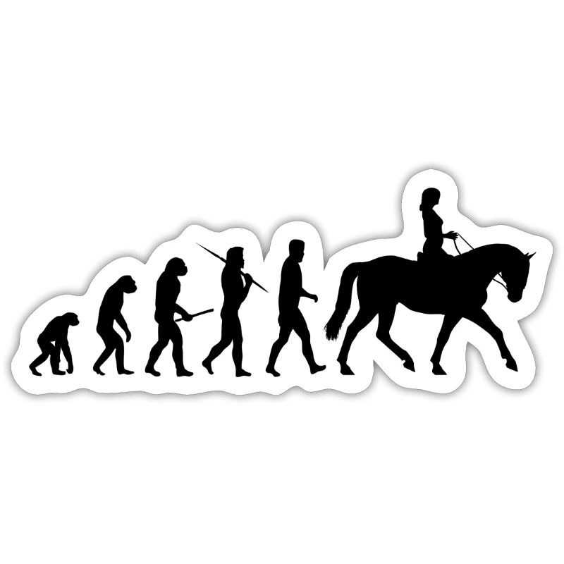 Evolution riding, equestrian gift