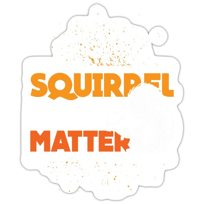 Squirrel nuts forest tree animal gift idea