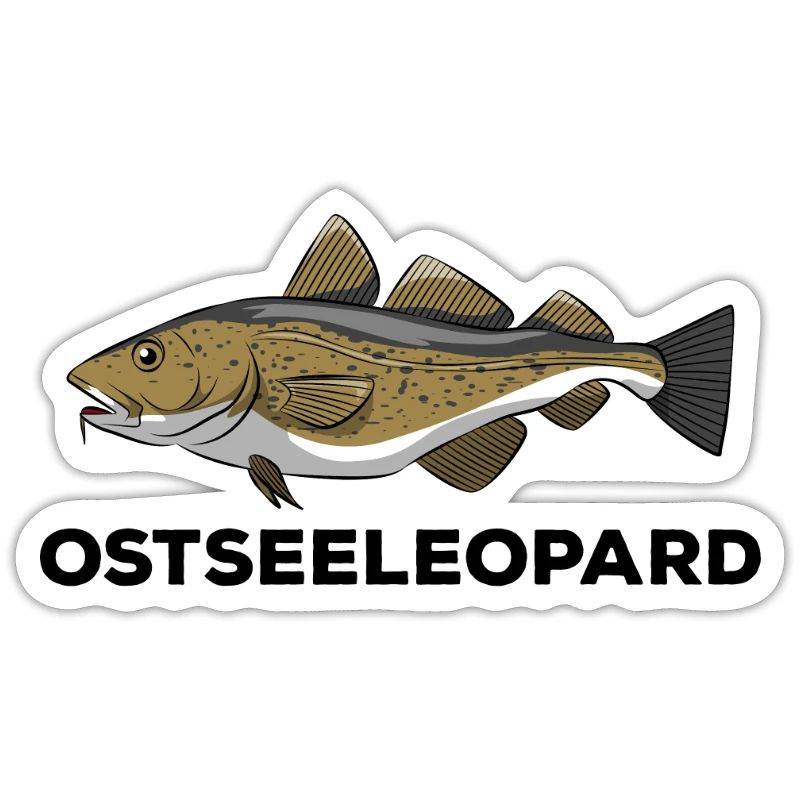 Cod cod Baltic leopard gift anglers